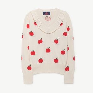 NWT TAO horsefly sweater red apple the animal observatory made in Europe